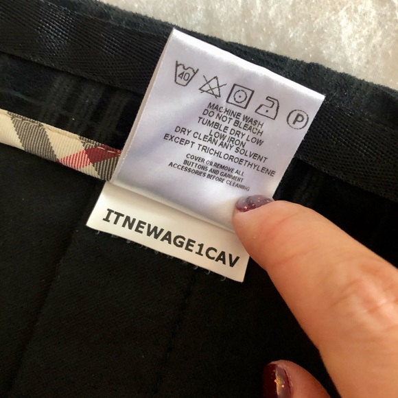 Authentic Burberry Women’s Pleated Skirt -sz 10 - Picture 6 of 10